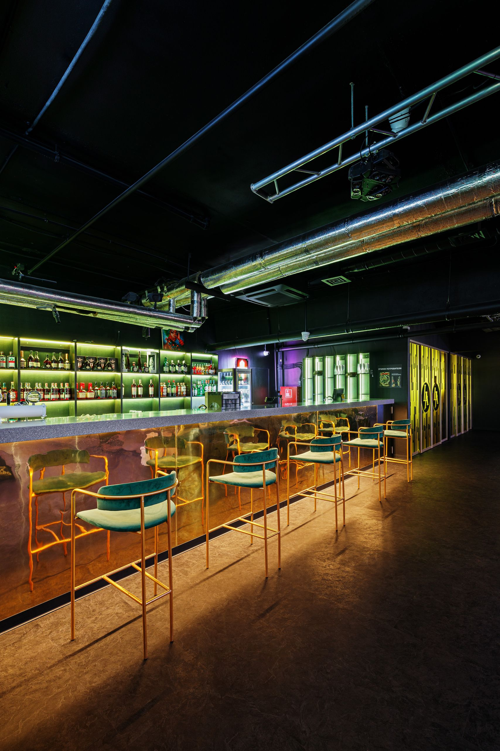 Клуб La Cabana, деталь интерьера